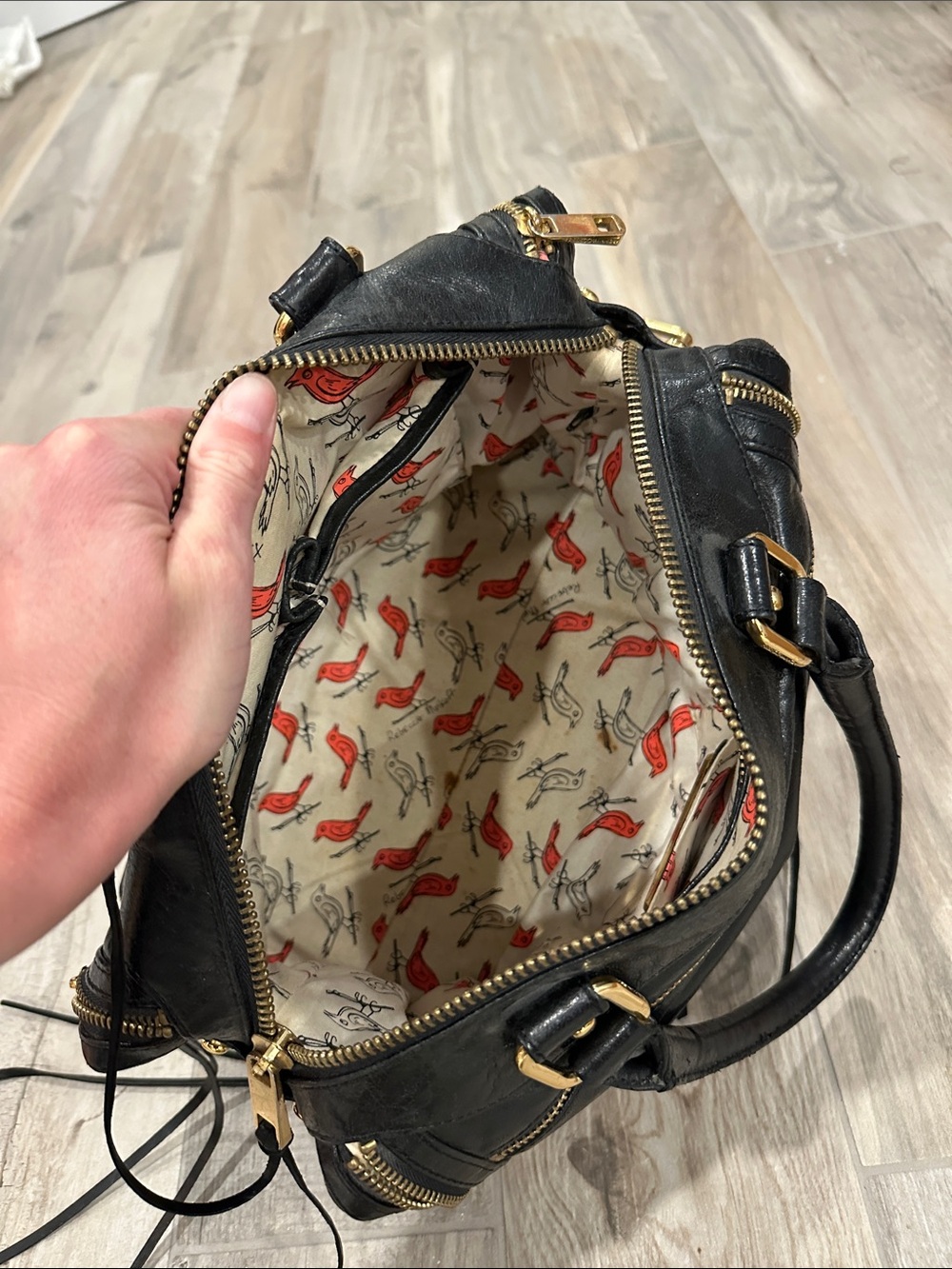 Rebecca Minkoff Black leather bag - Picture 4 of 5